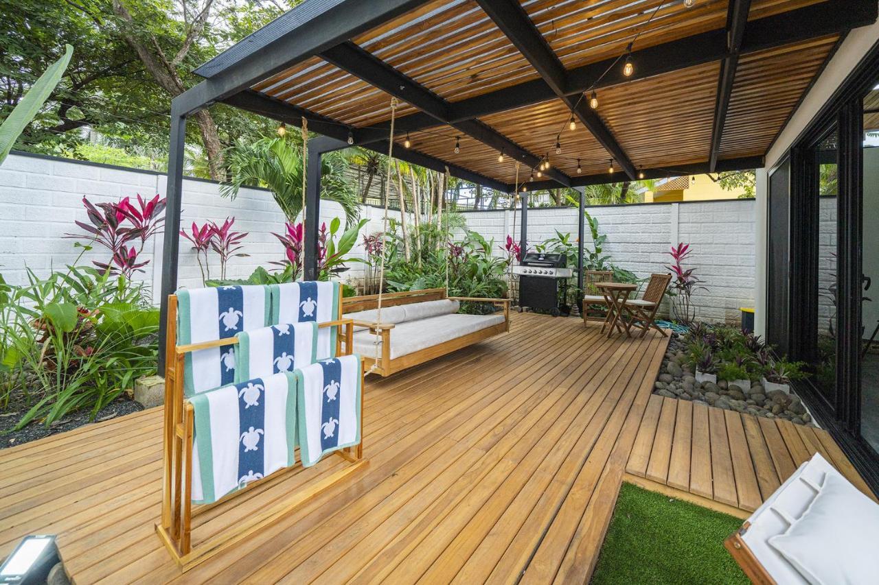 Villa Playa Potrero - New Modern House, Pool In Guitar Shape - Casa Guitarra Exterior foto
